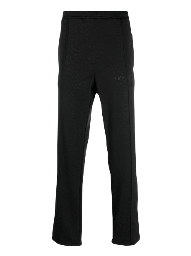 Träningsbyxor Palm Angels Tuxedo Leopard Track Pants Svart | PMCJ004F22FAB0021001