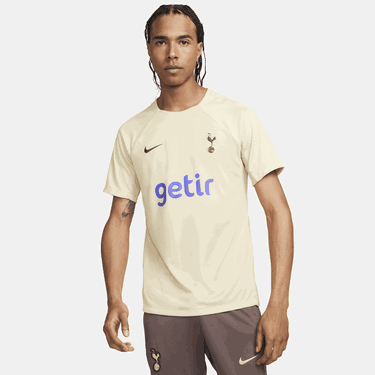 T-shirt Nike Dri-FIT Tottenham Hotspur Strike Third Football Knit Tee Beige | DZ0788-784, 0