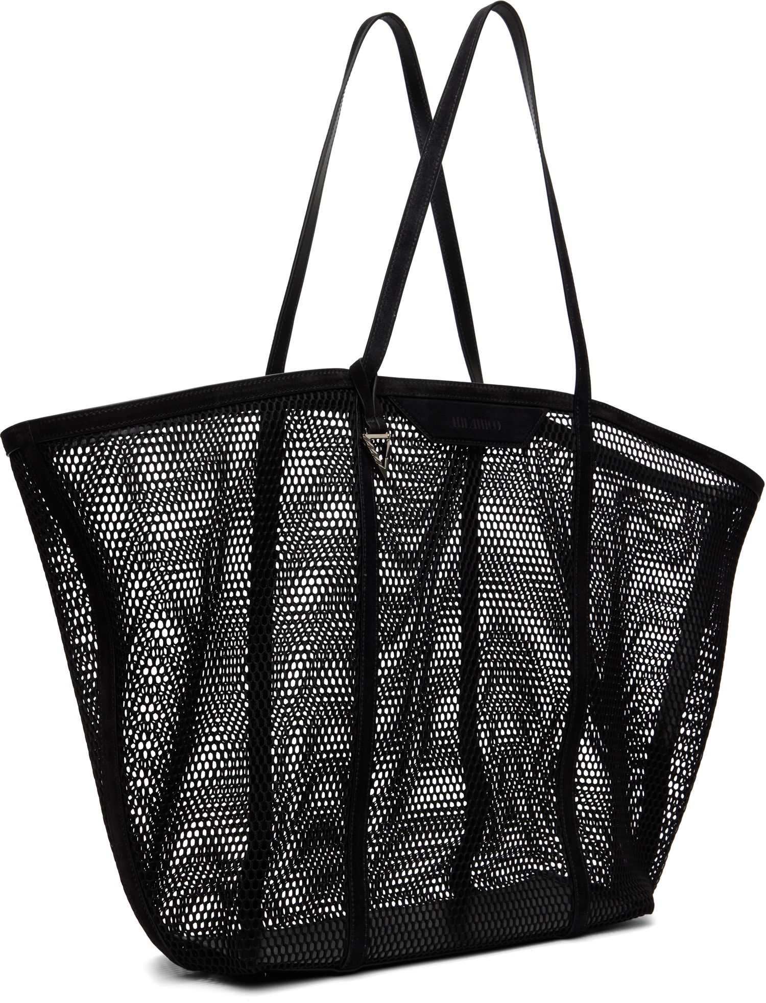 Tygpåse The Attico Attico Via del Mare Mesh Tote Svart | 250WAH00053 EEE102AA, 1