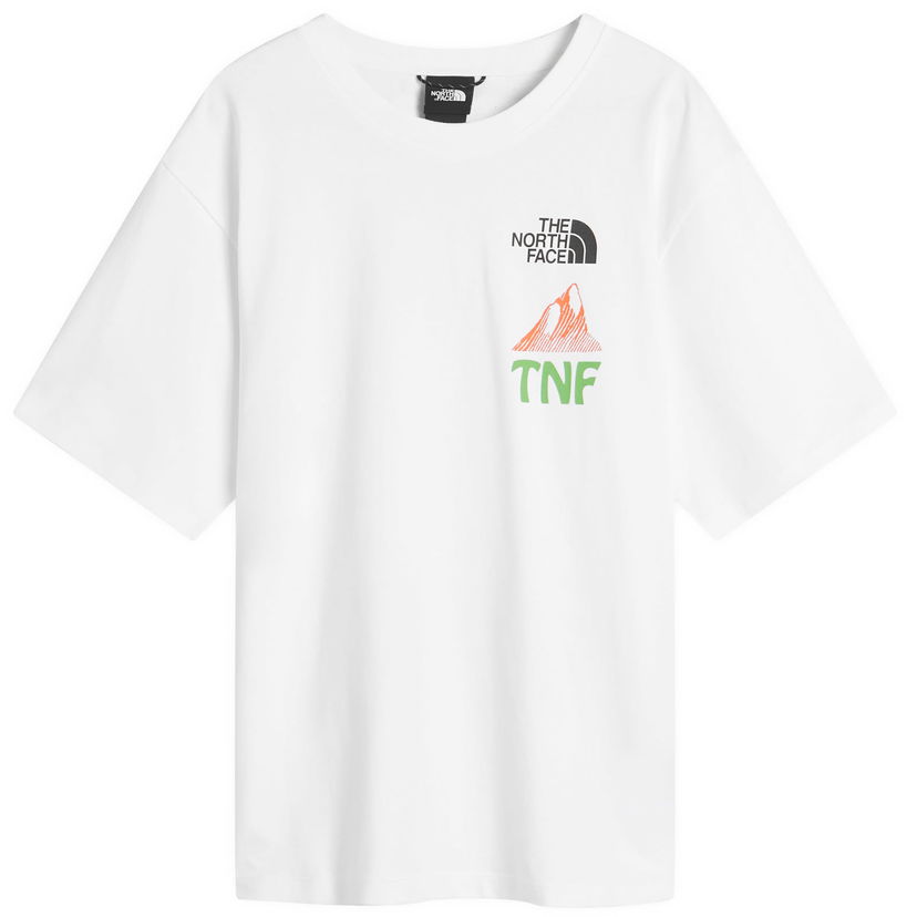T-shirt The North Face Men's Heaven & Earth Graphic T-Shirt, Size Small Vit | NF0A8CKKFN4