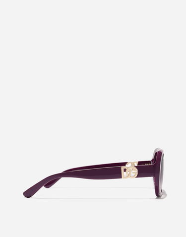 Solglasögon Dolce & Gabbana Dolce & Gabbana Oval Gradient Sunglasses Purpur | VG4476VP48H9V000, 3