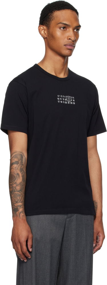 T-shirt Maison Margiela MM6 Maison Margiela Logo T-Shirt Vit | SH0GC0057 S24312, 4