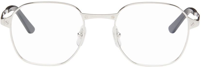 Solglasögon Cartier Square Glasses Grå | CT0441O-002