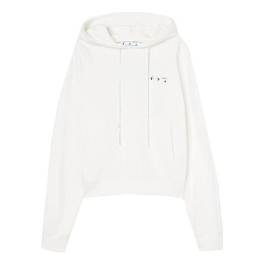 Sweatshirt Off-White Caravaggio Painting Hoodie Vit | OMBB037C99FLE0040110