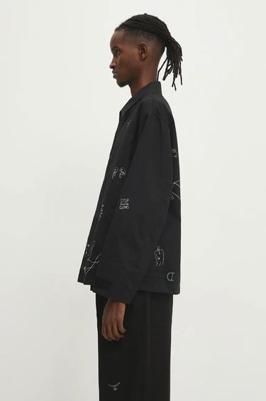 Jacka UNDERCOVER Oversize Jacket with Print Svart | UC2D4212, 1