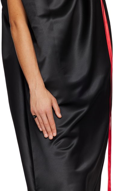 Ringa Simone Rocha Simone Rocha Daisy Solo Ring Svart | RING9 0903, 1