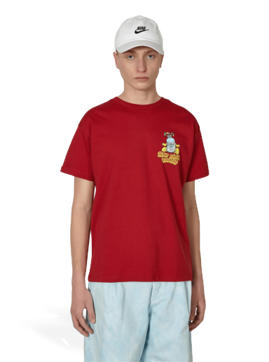 T-shirt Sky High Farm Flatbush Printed T-Shirt Röd | SHF03T002 1