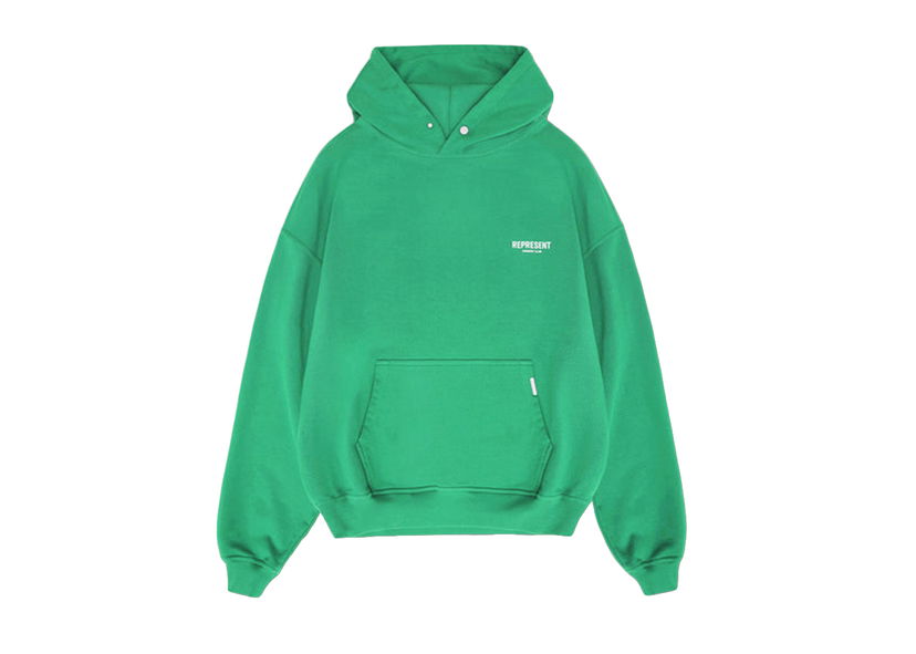 Sweatshirt Represent Clo Represent Owners Club Hoodie Island Green Grön | MH4004-301