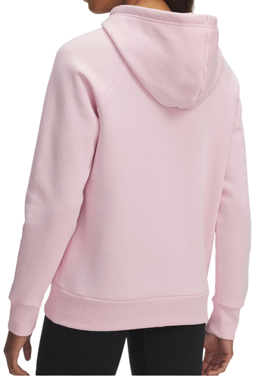 Sweatshirt Under Armour Rival Fleece Shimmer Hoodie Rosa | 6003710-647, 1