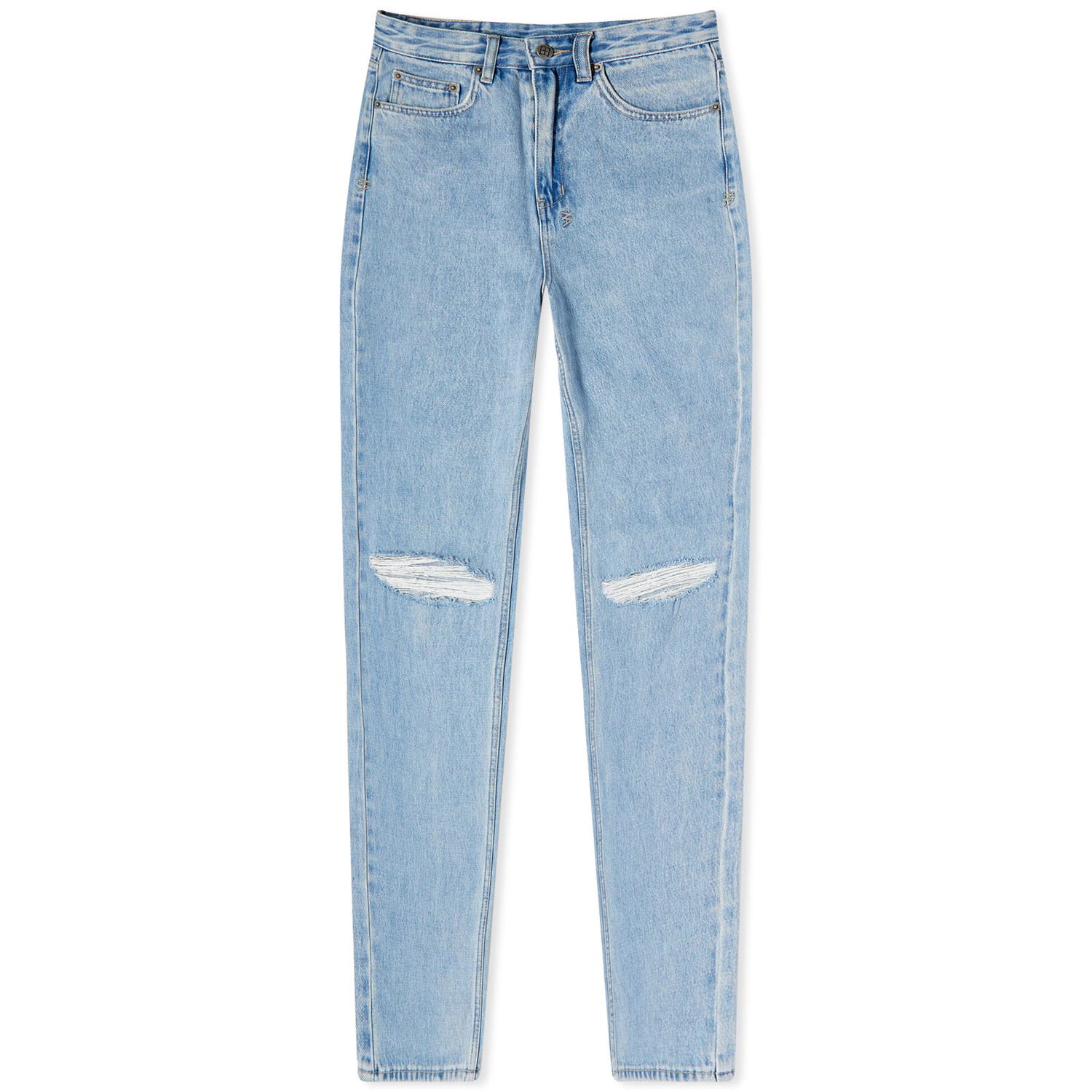 Jeans Ksubi Playback Authentik Trashed Denim Jeans Blå | WCO23DJ002, 0