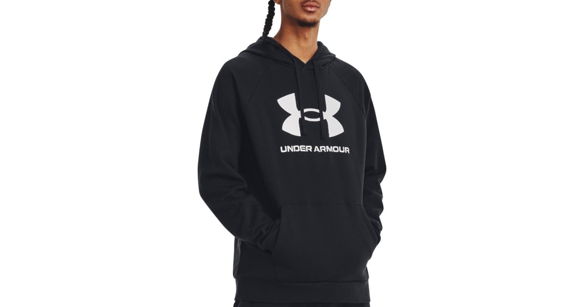 Sweatshirt Under Armour Rival Fleece Svart | 1379758-001, 1