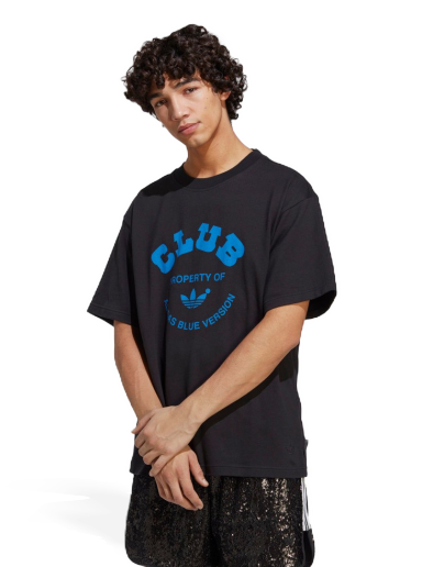 T-shirt adidas Originals Blue Version Club Tee Svart | IA2458