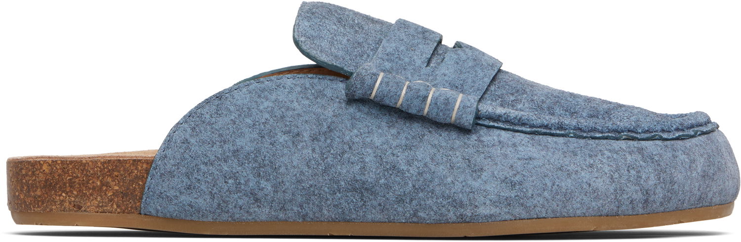 Sneakers och skor JW Anderson JW Anderson Stitch Loafers Blå | LF0079-LA0380, 0