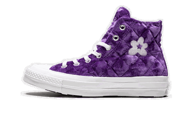 Sneakers och skor Converse Golf Le Fleur x Chuck 70 Hi "Quilted Velvet Tillandsia Purple" Purpur | 165600C, 0