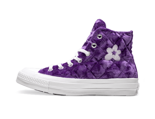 Sneakers och skor Converse Golf Le Fleur x Chuck 70 Hi "Quilted Velvet Tillandsia Purple" Purpur | 165600C
