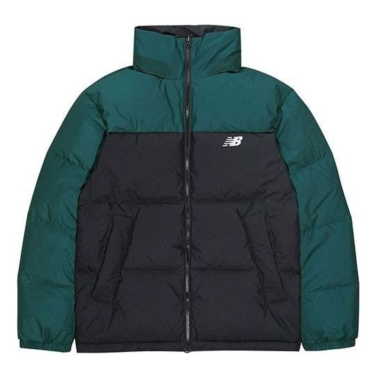 Pufferjacka New Balance Reversible Puffer Jacket Grön | NP943043-GRN