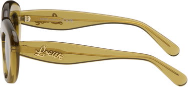 Solglasögon Loewe LOEWE Curvy Logo Cat-Eye Sunglasses Grön | LW40153I5196E 192337199646, 2