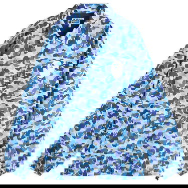 Vindjacka BAPE A Bathing Ape ABC Camo Coach Jacket, Size L Blå | 001LJL301010M-BLUE, 0