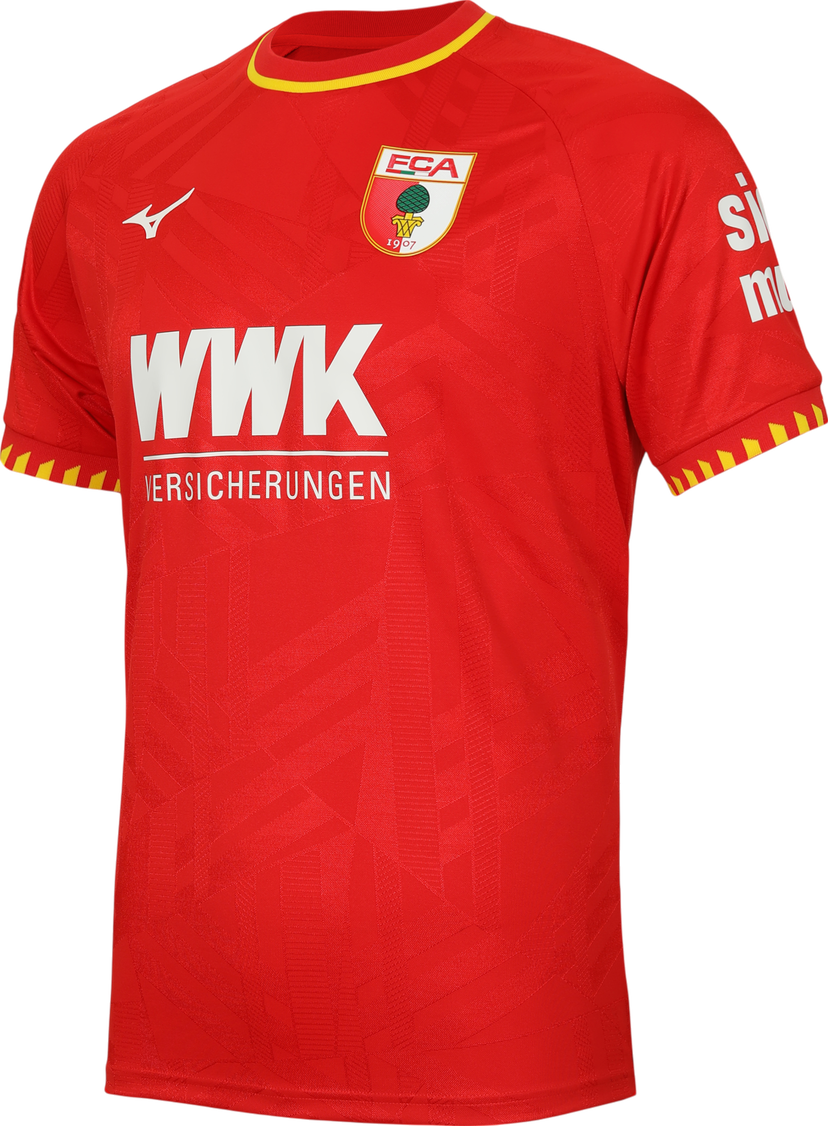 Jersey Mizuno Mizuno FC Augsburg Away Jersey 2025/26 Röd | p2gacx11-52