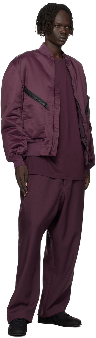 Bomberjacka Y-3 Y-3 Insulated Bomber Jacket Bourgogne | KA2397, 3