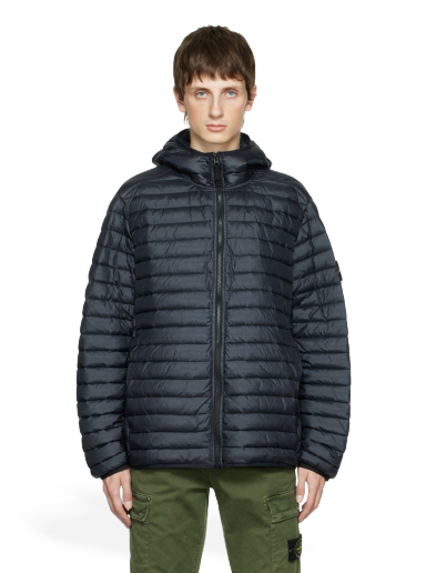 Pufferjacka Stone Island Nylon Down Jacket Mörkblå | 771540324