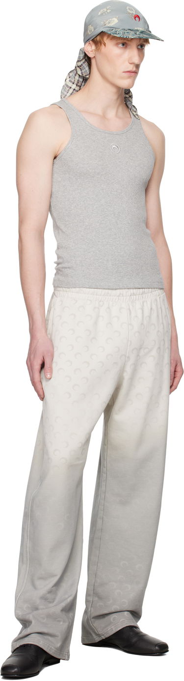 Linne Marine Serre Gray Organic Cotton Tank Top Grå | MTT081A CJER0011, 3