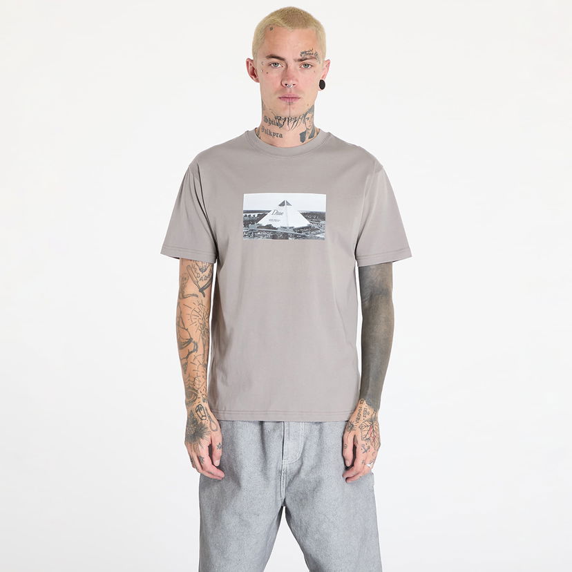 T-shirt Dime Bass T-Shirt UNISEX Charcoal L Grå | DIMEFA2429CHA