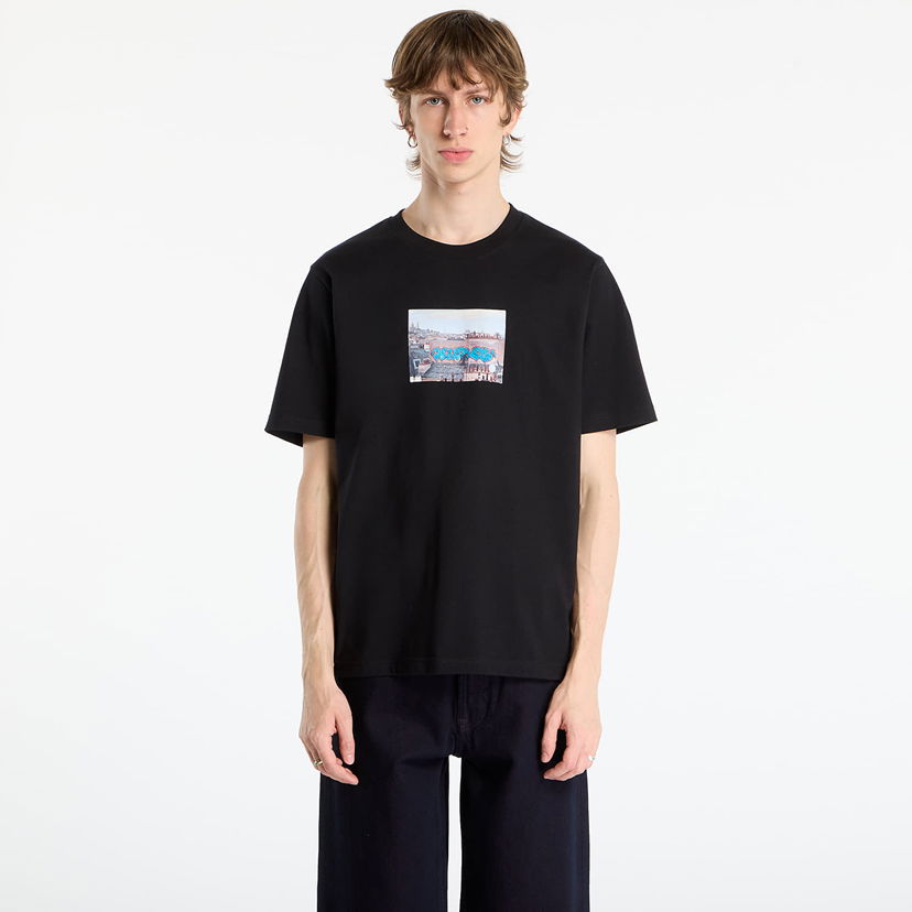 T-shirt Wasted Paris Graphic Print T-Shirt Elevation Svart | WP_000320