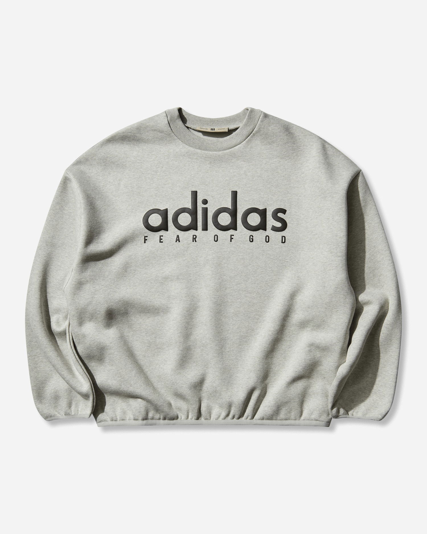 Sweatshirt adidas Originals Fear of God Athletics Fleece Crewneck Sweatshirt Grå | JZ7369, 1