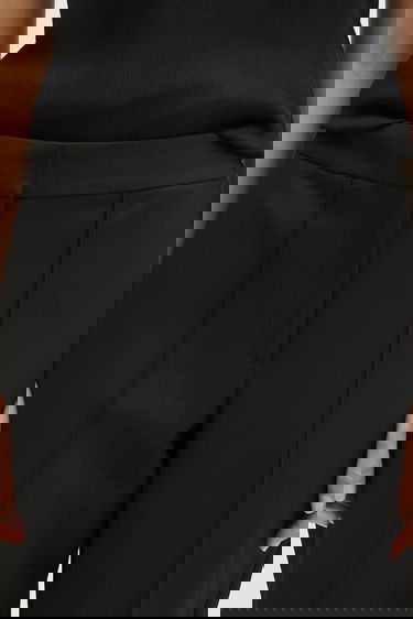Byxor Samsoe Samsoe Samsoe Samsoe Saneem High Waist Pants Svart | F25100156, 3