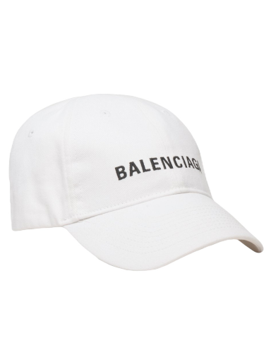 Keps Balenciaga Logo Cap Vit | 529192410B29060