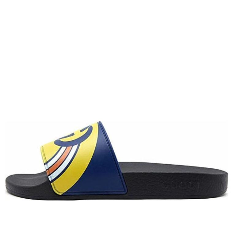Sneakers och skor Gucci Pursuit Logo Slides Blå | 548703-JDB00-4736, 0