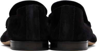 Sneakers och skor The Row The Row Soft Suede Loafers Svart | F1626-L305, 1