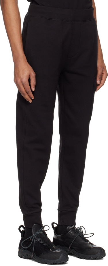 Träningsbyxor C.P. Company C.P. Company Diagonal Raised Fleece Lens Sweatpants Svart | 18CMSP017A-005086W, 1