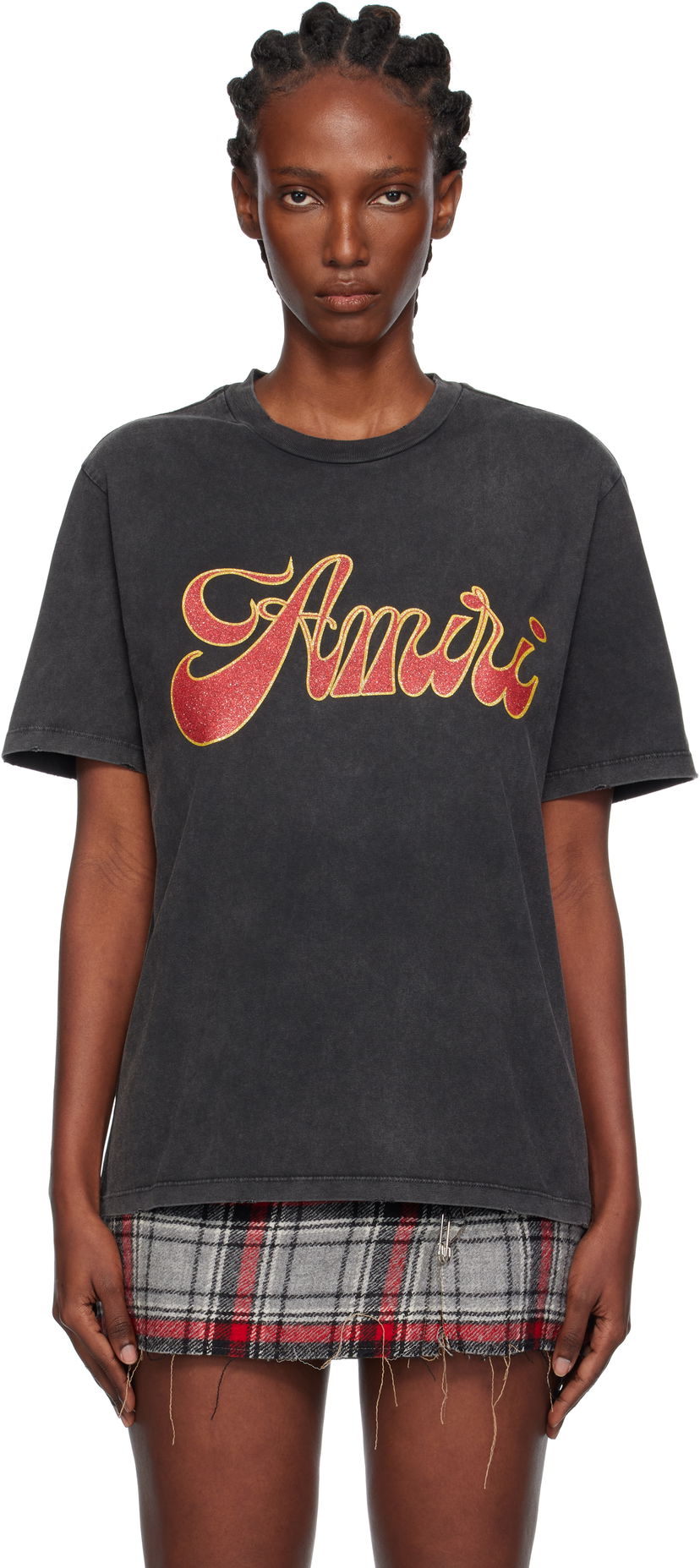 T-shirt AMIRI Groovy T-Shirt by AMIRI Svart | AMJYTE1246