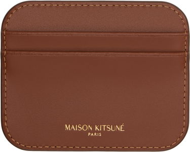 Plånbok MAISON KITSUNÉ Maison Kitsuné Edie Card Holder Brun | OW05700LR0001, 1