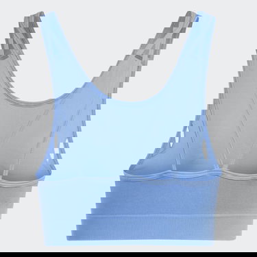 Behå adidas Performance AEROKNIT Training Medium-Support Blå | HR9705, 5