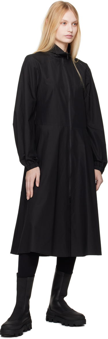 Klä Moncler Moncler Front Zip Midi Dress Svart | K10932G000065977X, 4