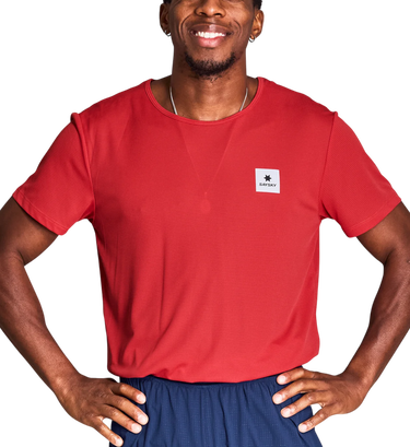T-shirt Saysky Saysky Reactive Flow T-Shirt Röd | nmrss60c-1037, 0