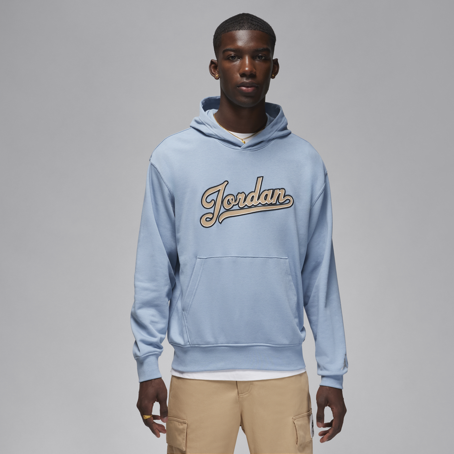 Sweatshirt Nike Flight MVP Hoodie Blå | FN4613-436, 0