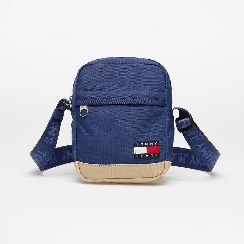 Axelväska Tommy Hilfiger Tommy Jeans Essential Daily Square Bag Blå | AM0AM13265 C67