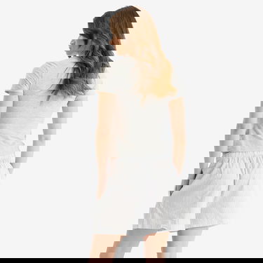 Boxare SKIMS SKIMS Cotton Poplin Shorts, Size Large Blå | SH-SHO-8424W-ZENBLUESTRIPE, 3