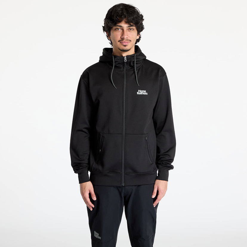 Sweatshirt Horsefeathers Horsefeathers Callum Hoodie Svart | TM077A