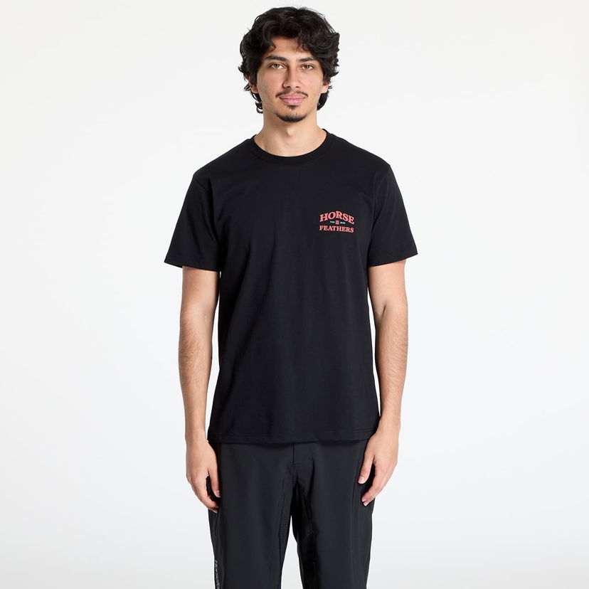 T-shirt Horsefeathers Horsefeathers Summit T-Shirt Svart | SM1386B