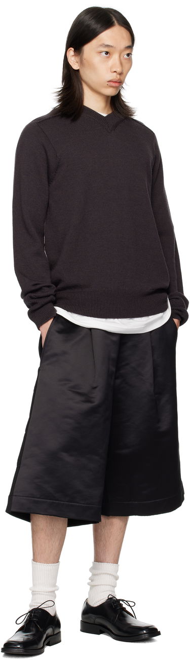 Shorts Dries Van Noten Dries Van Noten Paneled Shorts Svart | 252-021157-2611, 3