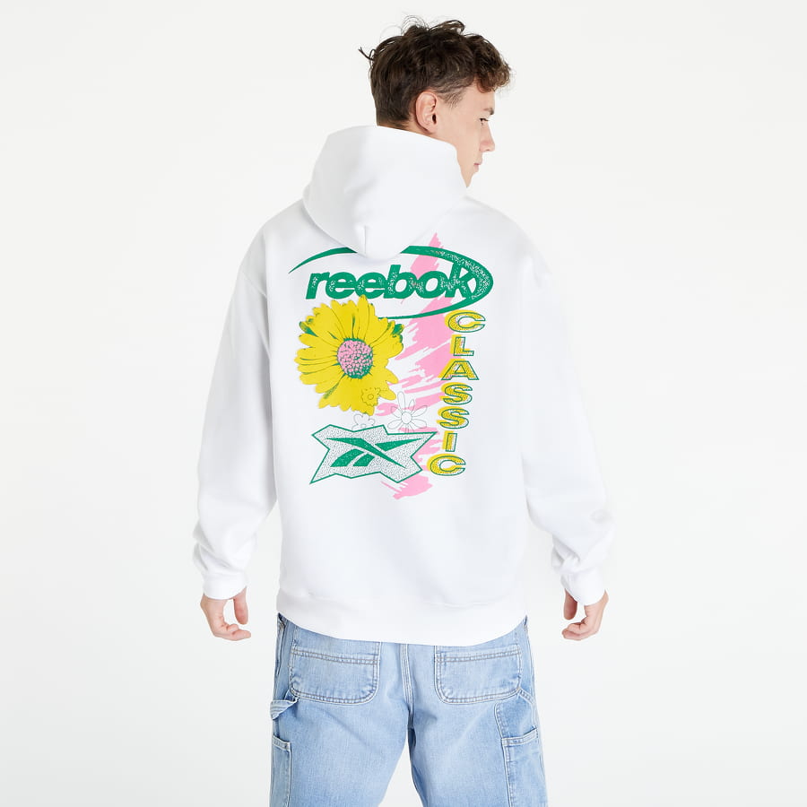 Sweatshirt Reebok Classics 90s Hoodie Vit | IC9196, 0