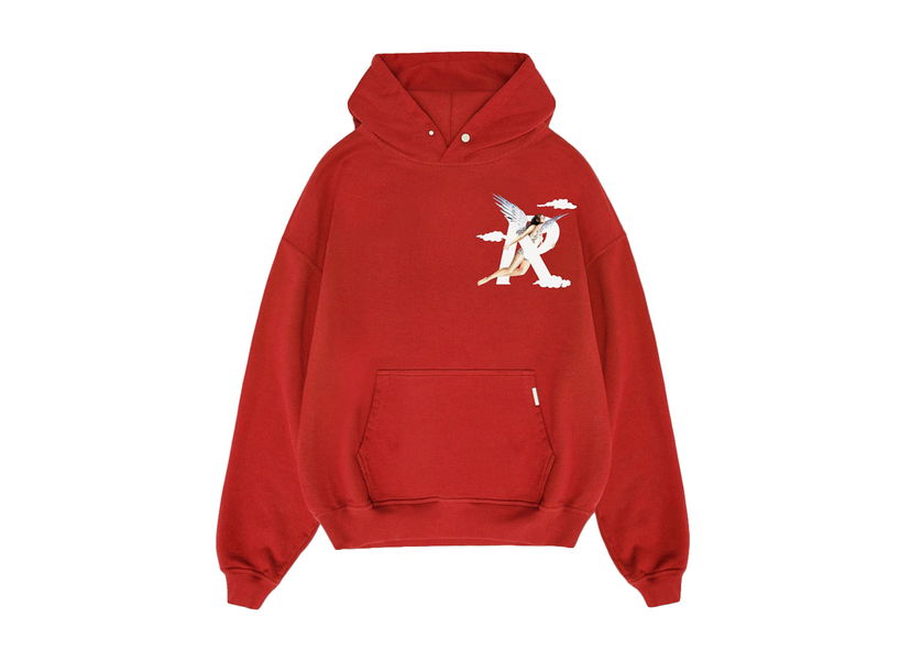 Sweatshirt Represent Clo Represent Storms In Heaven Hoodie Burnt Red Röd | M04273-239