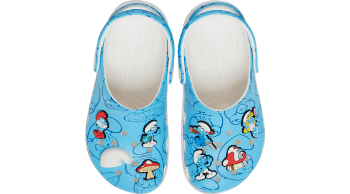 Sneakers och skor Crocs Smurfs Classic Clogs Blå | 210821-90H, 0