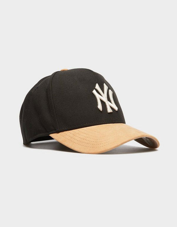 Keps New Era New York Yankees Suede Visor Eframe Cap Beige | 60759008, 0