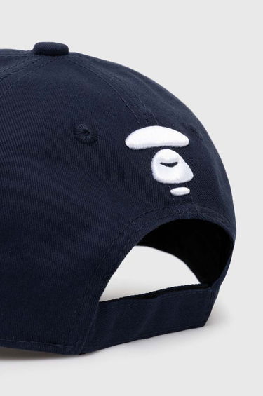 Keps AAPE by A Bathing Ape AAPE 3D "A" Font Baseball Cap Mörkblå | ACP5227, 2